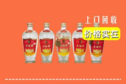 诚信求购:石家庄灵寿县高价回收老五粮液